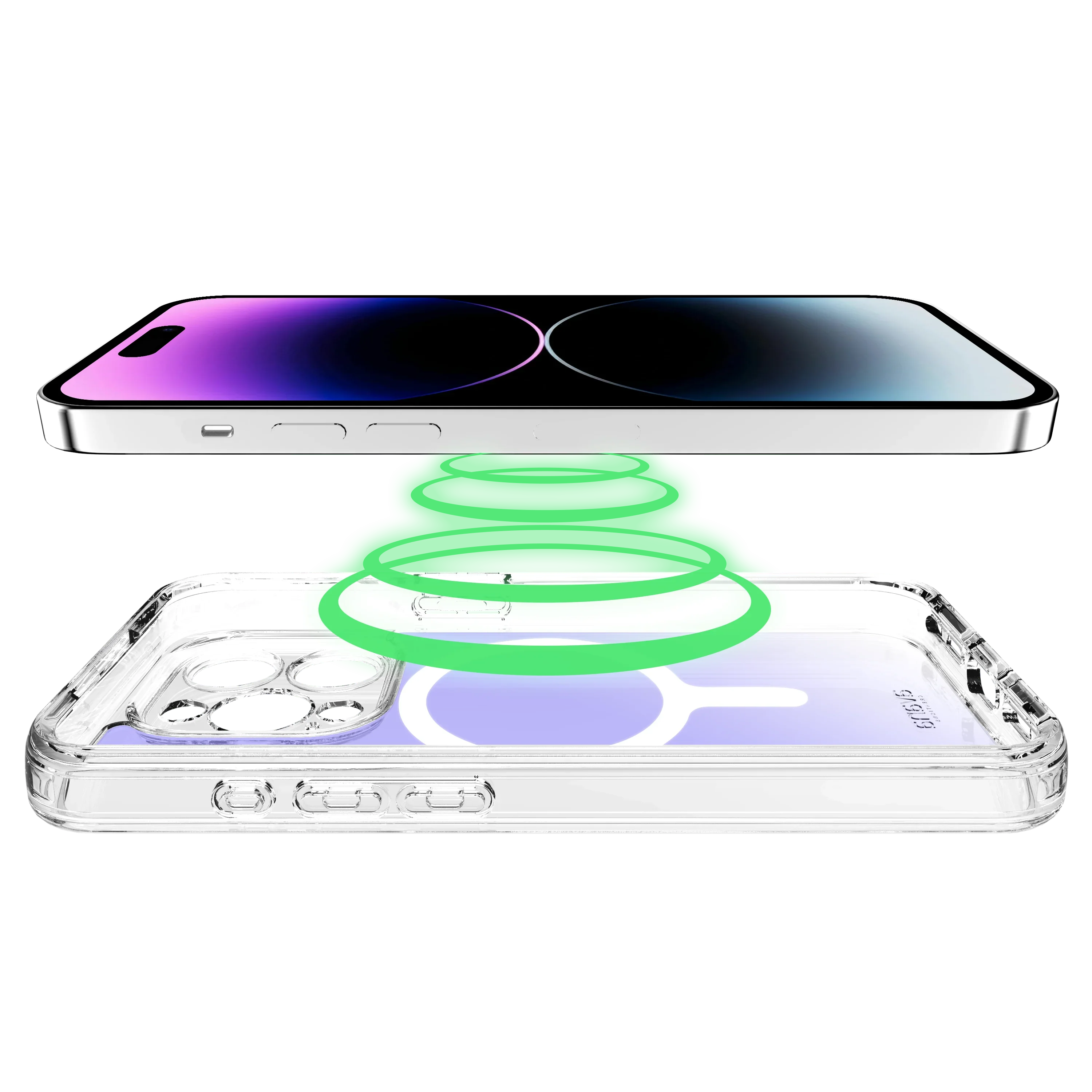 Itskins Avana Cosmic iPhone 15 Pro Max Magsafe Case - Cosmic Violet - Tashqila Itskins Avana Cosmic iPhone 15 Pro Max Magsafe Case - Cosmic Violet - Tashqila